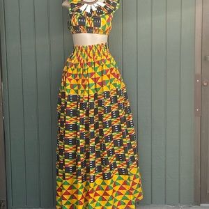 Skirt and matching top